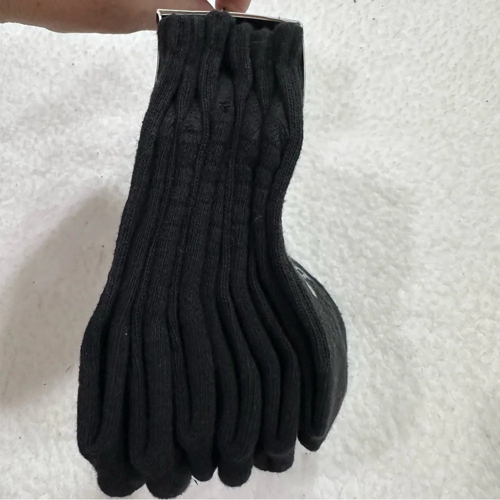 Kid’s Under Armour Black Training Cotton Crew Socks